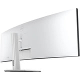 Dell Monitor U4924DW Ultra Sharp 49"inch Dual QHD Ultrawide USB-C Hub Monitor - CURVED LED Backlight,  Black -Grey