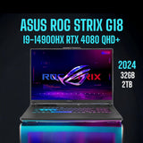 ASUS ROG Strix SCAR 18 G834JZR, Intel Core i9-14900HX, 32GB RAM, 2TB SSD, NVIDIA RTX 4080 12GB Graphics, 18" WQXGA 240Hz - Samazon