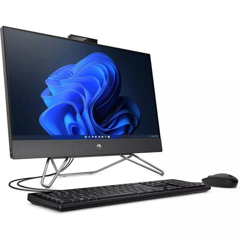 HP All-in-One 24-cb1017nh Pc Core i5 1235U , 8GB, 512GB SSD MX450 2GB Graphics Windows 11 Pro 23.8" FHD Display Jet Black - Samazon