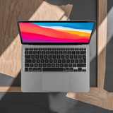 Apple MacBook Air 13" Display M1 Chip With 8 Core Processor  7 Core Graphics 8GB RAM  256GB SSD  English Keyboard (MGN63 )