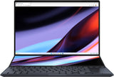 ASUS Zenbook Pro Duo 14 UX8402, Intel Core i9-13900H, 32GB RAM, 1TB SSD, GeForce RTX 4050 6GB Graphic, 14.5" 2.8K OLED 120Hz Display, Win11, Black - Samazon