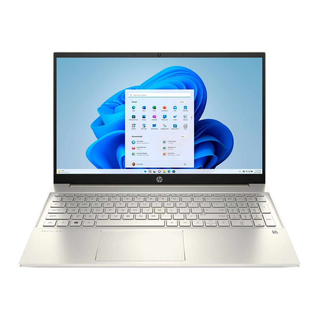 HP Pavilion 15.6" inch Touch screen - Intel Core i5 1135G7 - 8Gb Ram - 512Gb SSD - Intel Iris Xe - Windows11 - Lunar Gold - Samazon