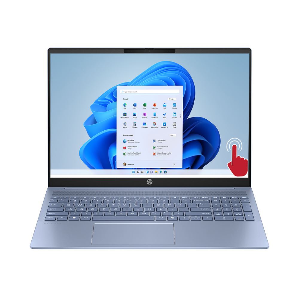 HP Pavilion 16 - Intel Ultra 7 155U - 32Gb Ram - 2Tb SSD - 16" inch FHD+ Touch Screen - Nvidia MX570 A 4GB Graphics - Windows11 - Blue
