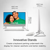 Dell Inspiron 7720 All-in-One Desktop PC | 27" inch FHD Touch Screen | Intel® Core™ i7-1355U 13th Gen | 16Gb RAM | 1 TB SSD | NVIDIA® GeForce® MX550, 2 GB GDDR6 | Windows11 | Wireless Keyboard Mouse | Eng/Arb | White - Samazon