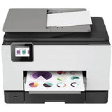 HP Office Jet Pro 9013 All-in-One Printer, Printer for Small medium business, Print, copy, scan, fax, Automatic document feeder, White|1KR49B