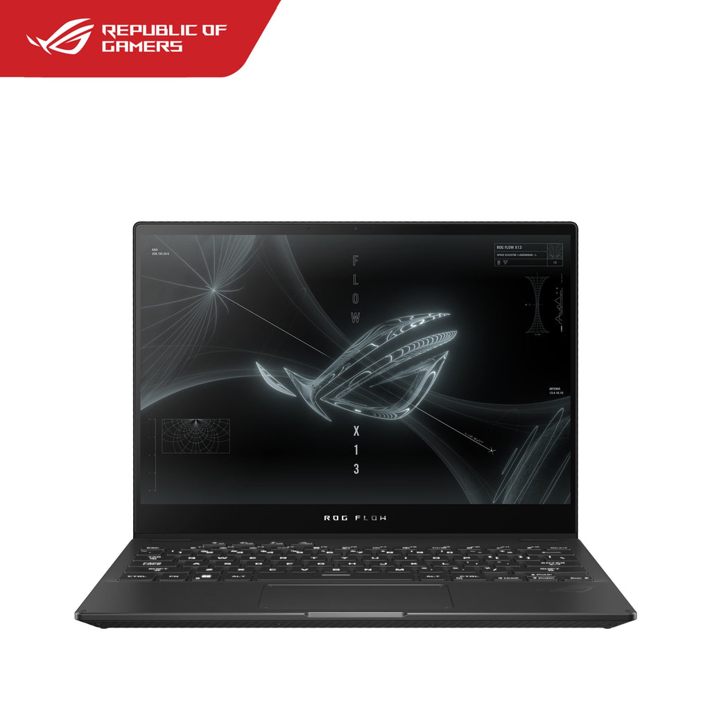 Asus ROG Flow X13 GV301R 13.4'' WUXGA 120Hz Touch Laptop, AMD R9-6900HS CPU, 16GB DDR5 RAM, 1TB SSD, RTX 3050 4GB GDDR6, Windows 11 Home, US English Keyboard Layout, Off Black - Samazon