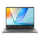 ASUS VivoBook 14Flip Laptop Copilot+ PC 14” OLED 3K Intel® Core™ Ultra 7 256V 16GB RAM 1TB SSD Intel® Arc™ Graphics Touch Display Matte Gray