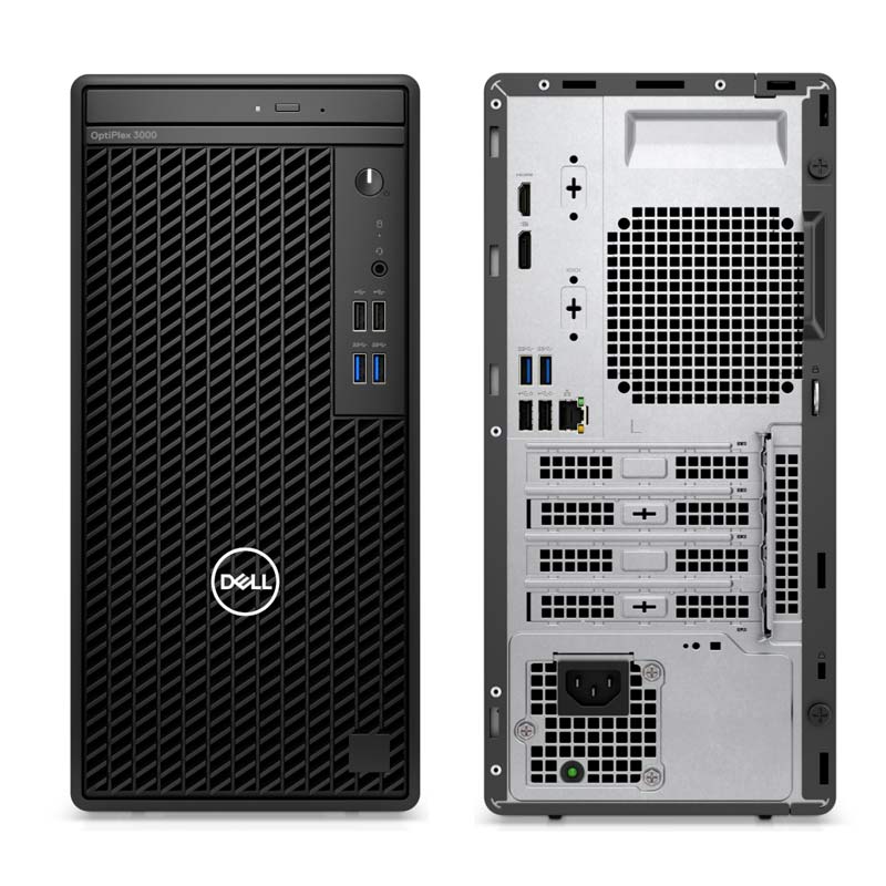 Dell Optiplex 3000 MT - Intel Core i7-12700 12th Generation / 16GB Ram / 1TB SSD / Windows11 Pro / Keyboard + Mouse / Black - Samazon