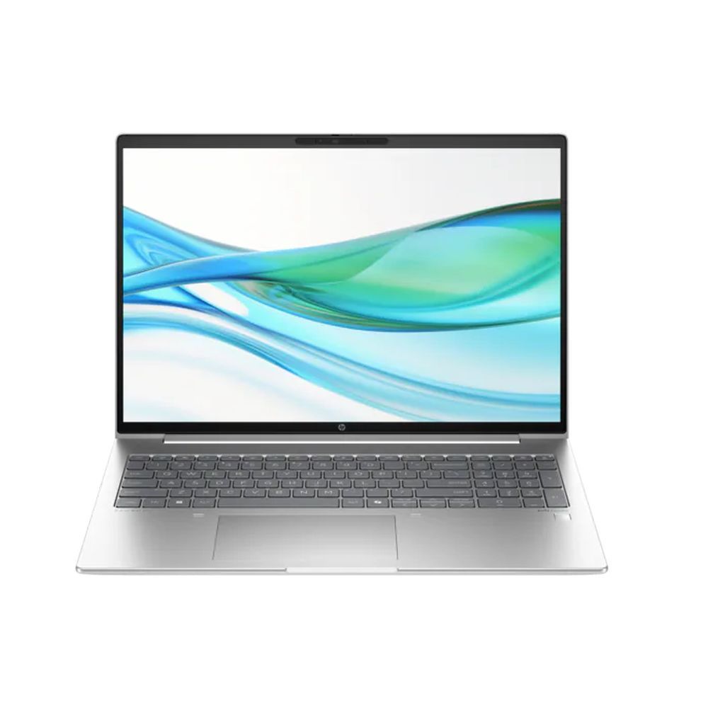 HP ProBook 440 G11 laptop with a 14-inch display, silver color, open on a flat surface showcasing the screen, keyboard, and trackpad.