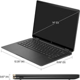 HP SPECTRE X360 2-IN-1 14-EU0023dx CORE ULTRA 7 155H PROCESSOR 32GB 2TB SSD WIN 11 14.0 2.8K UWVA OLED DISPLAY LATEST MODEL 2024 - Samazon