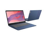Lenovo IdeaPad Slim 3 Chromebook 14M868 14" Full HD Laptop MediaTek 4GB RAM 128GB eMMC, Chrome OS Abyss Blue