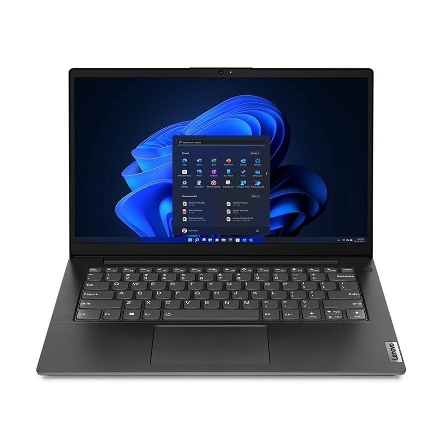 Lenovo V14 G3IAP Core i7 1255U 16GB Ram 512GB SSD 14 inch FHD Display Windows 11 Pro Black