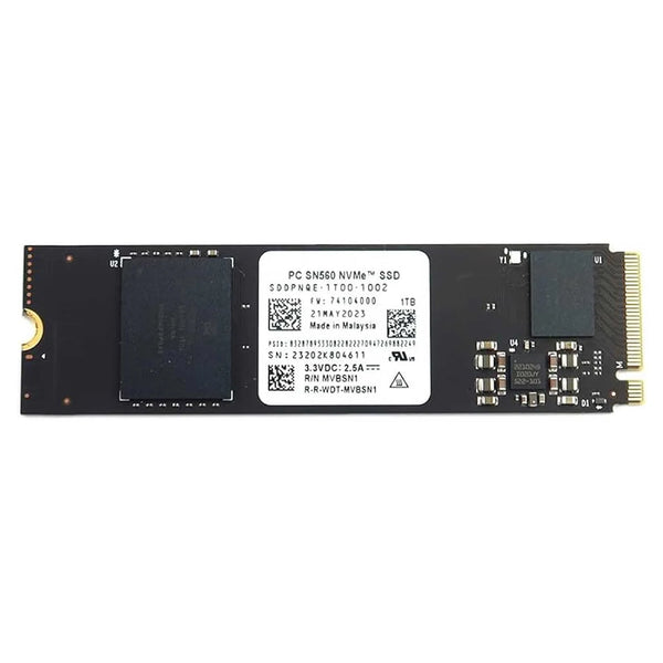 [未使用に近い] WD SN560 M.2 NVMe SSD 1TB WD PC SN560 SSD SDDPNQE-1T00-2006 1TB M.2 2280 NVMe PCIe 4x4