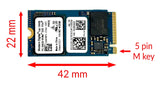 OEM WD 256GB M.2 PCI-e NVME SSD Internal SN530 Solid State Drive 42mm 2242 Form Factor M Key - Samazon