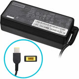 Lenovo ADLX65NLC3A ADLX65NDC3A ADLX65NCC3A Square tip Notebook laptop Adapter | Black