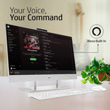HP All-in-One 22-DD2008 Pc Intel Processor J4025 2.0Ghz 4GB 256GB SSD Windows 21.5 FHD Display - Samazon
