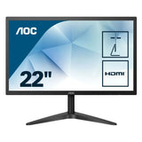 AOC Monitor 22 Inch FHD IPS LCD with Led Backlight, Hdmi Vga Port, Black ( 22B1Hs) - Samazon