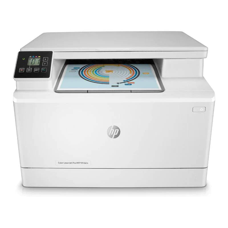 HP Printer MFP M182N Color LaserJet Pro Printer 11.5x16.5inch White |7KW54A#B19