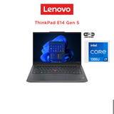 Lenovo ThinkPad E14 Gen5 Business Laptop | Intel Core™ i7-1355U | 13th Generation | 8Gb Ram | 512Gb SSD | Windows11 | 14" WUXGA IPS | Intel Iris Xe | Graphite Black - Samazon