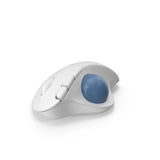 Logitech ERGO M575 Wireless Trackball Mouse Easy thumb control with Bluetooth and USB capabilities Off white - Samazon