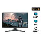 Lenovo G24-20 Gaming Monitor 23.8" FHD IPS 1920x1080 Resolution , Refresh Rate 0.5ms ,Eye Comfort ,Tilt, Black | 66CFGAC1AE,