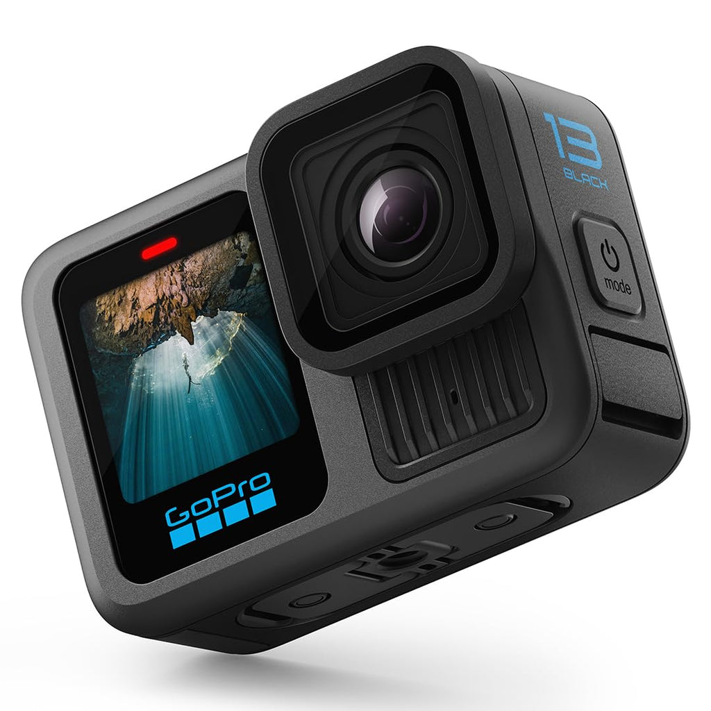 GoPro HERO13 Black - Waterproof Action Camera with 5.3K60 Video, 27MP Photo + Compatibility with HB-Series Lenses