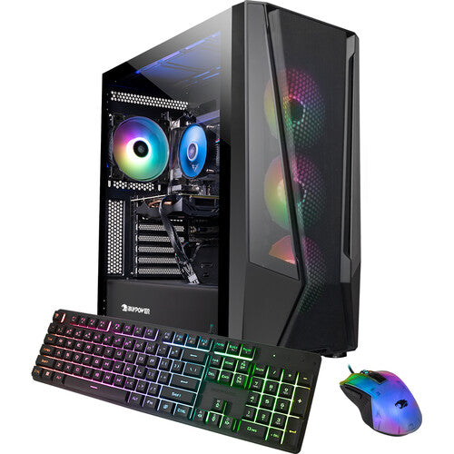 IBUY POWER  Gaming Desktop Intel Core i7-14700F 32GB DDR5 2TB SSD GeForce RTX4060 8GB Windows 11 1 Year Warranty