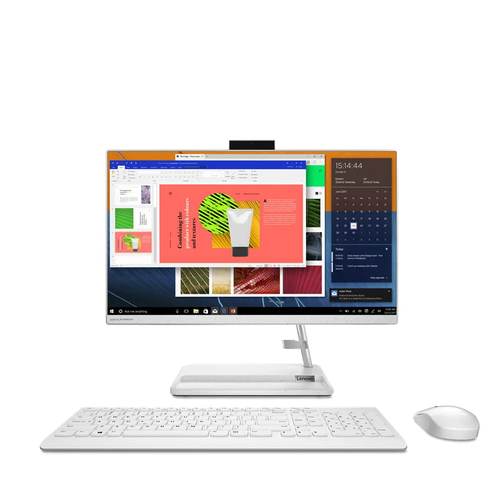 Lenovo IdeaCentre AIO 3 24ITL6, 24" FHD Touch display, Intel i5-1135G7, 8GB RAM, 1TB HDD, NVIDIA GeForce MX450 2GB GDDR6, Windows 11, White - Samazon