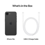 Apple iPhone 16e 256GB Black 5G With Facetime - International Version