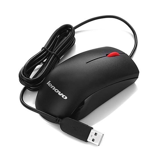 Lenovo Optical USB Wheel Mouse Black