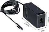Microsoft Surface Pro Charger, 65W Microsoft Surface Laptop Adapter Charger with Surface Pro 8/Pro X/Pro 7/Pro 6/Pro 5/Pro 4/Pro 3 - Samazon