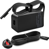Microsoft Surface Pro Charger, 65W Microsoft Surface Laptop Adapter Charger with Surface Pro 8/Pro X/Pro 7/Pro 6/Pro 5/Pro 4/Pro 3 - Samazon