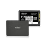 OSCOO SSD 512GB Internal Solid State Drive  SATAIII 2.5Inch Sata 6.0Gbps