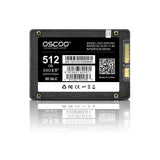 OSCOO SSD 512GB Internal Solid State Drive  SATAIII 2.5Inch Sata 6.0Gbps