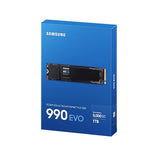 SAMSUNG 990 EVO Plus Internal SSDc1TB Capacity PCIe Gen 4.0 x4 / 5.0 x2 NvMe 2.0 MZ-V9S1T0BW Blue