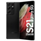Samsung Galaxy S21 Ultra 5G Smartphone, 6.8" Dynamic AMOLED 2X Display 12GB RAM 256GB Storage, Snapdragon 888 5G, 5000 mAh Battery, |Phantom Black