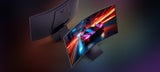 LG 32-Inch QHD 1000R Curved Gaming Monitor with 180Hz Refresh Rate and Advanced Gaming Technologies ( 32GS60QC-B.AMAQ) - Samazon
