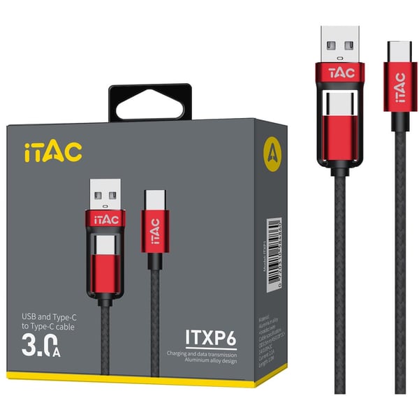 ITAC USB To 3 in 1 Cable ITXP5 1Meter