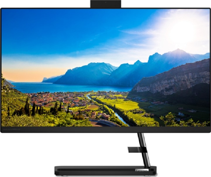 Lenovo IdeaCentre AIO 3 24ITL6 23.8'' FHD Touch Screen PC, 11th Gen Intel Core i5-1135G7, 8GB RAM, 1TB HDD + 128Gb SSD, Nvidia Geforce MX450 2GB GDDR6, Wireless KB + Mouse, Windows11 , Black - Samazon