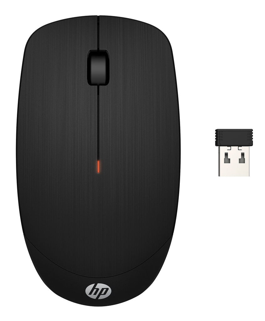 HP Wireless Mouse X200 with Low battery indicator light, Black (6VY95AA) - Samazon