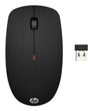 HP Wireless Mouse X200 with Low battery indicator light, Black (6VY95AA) - Samazon