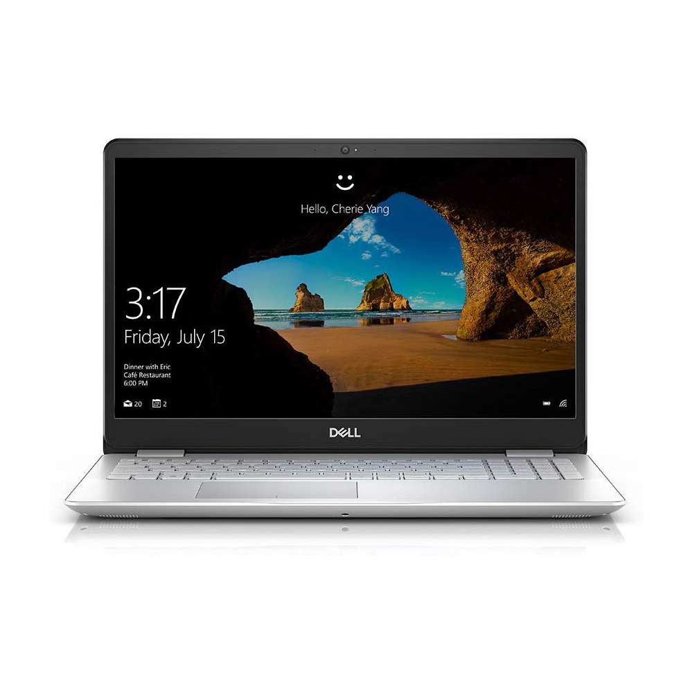 Dell Inspiron 5584 Laptop Core i7 8565U , 8GB Ram , 256GB SSD , Intel UHD Graphics , Windows 10 home , 15.6 inch FHD Display Silver - Samazon