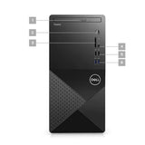 Dell Vostro 3888 Desktop , intel Core i3 10100  4GB  1TB HDD + 128GB SSD  Windows 10 Pro , With Wired Keyboard Mouse - Samazon