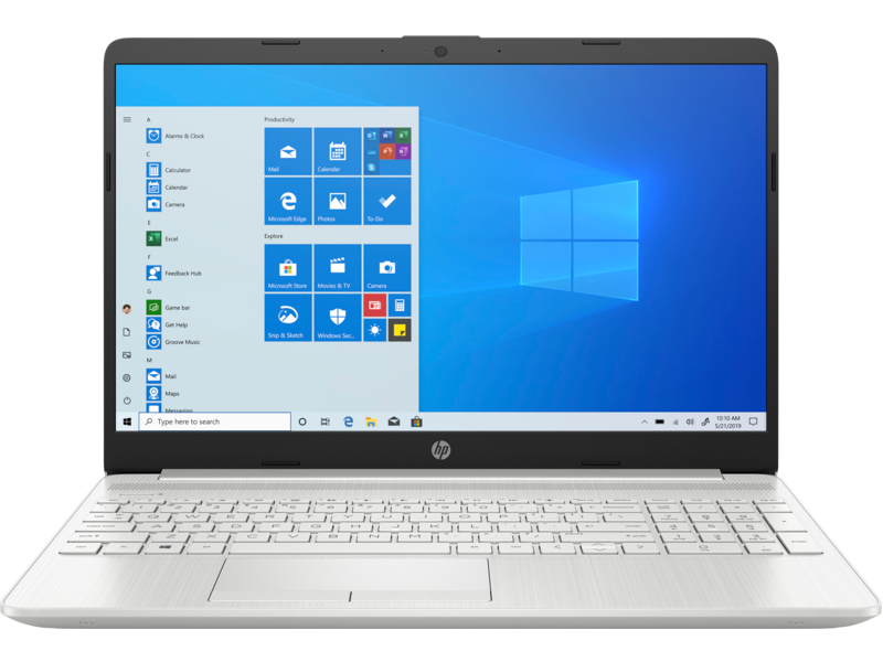 HP 15-DW3003NE LAPTOP CORE I5 1135G7 , 8GB RAM , 512GB SSD , 2GB GRAPHICS MX350 , WINDOWS 11HOME  , 15.6 INCH FHD DISPLAY SILVER - Samazon