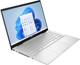 HP Pavilion x360 14-EK0033DX 2-in-1 Laptop  Intel Core i5-1235U 8GB  512GB SSD Fingerprint Reader  Windows 11 14" FHD IPS Touchscreen  Natural Silver - Samazon