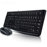 Logitech MK120 Keyboard and Mouse, Color Black - Samazon