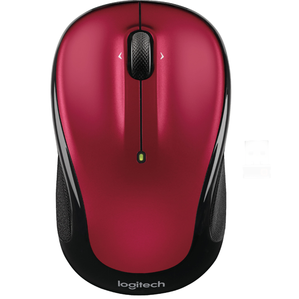 Logitech M325 Wireless Mouse, Color Red - Samazon