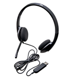 Logitech USB Headset H340, Stereo Headset for Mac, Color Black - Samazon