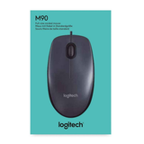 Logitech M90 Wired Mouse USB, Color Black - Samazon