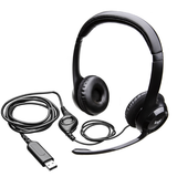 Logitech H390 Wired Headset, Stereo Headphones with Noise-Cancelling Microphone, USB, Color Black - Samazon